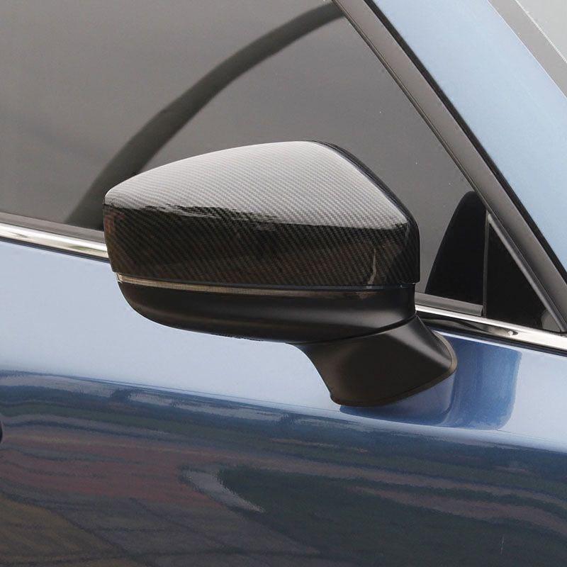 Mazda CX3 CX4 CX5 Rearview Mirror Cover Carbon Fiber Pattern (2013-2021 models)