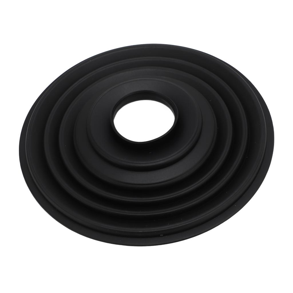 Paraluce per Obiettivo Fotocamera Antiriflesso Riduce Pieghevole Silicone Morbido Elastico Paraluce per Fotografia all'Aperto