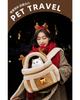 Portable Winter Warm Cat & Dog Backpack: Double Shoulder Pet Carrier