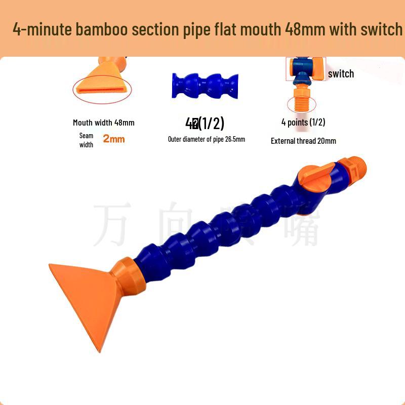 Adjustable Universal Bamboo Cooling & Oil Tube Nozzle for Lathe - Snake Tube Blower Nozzle Machine Tool