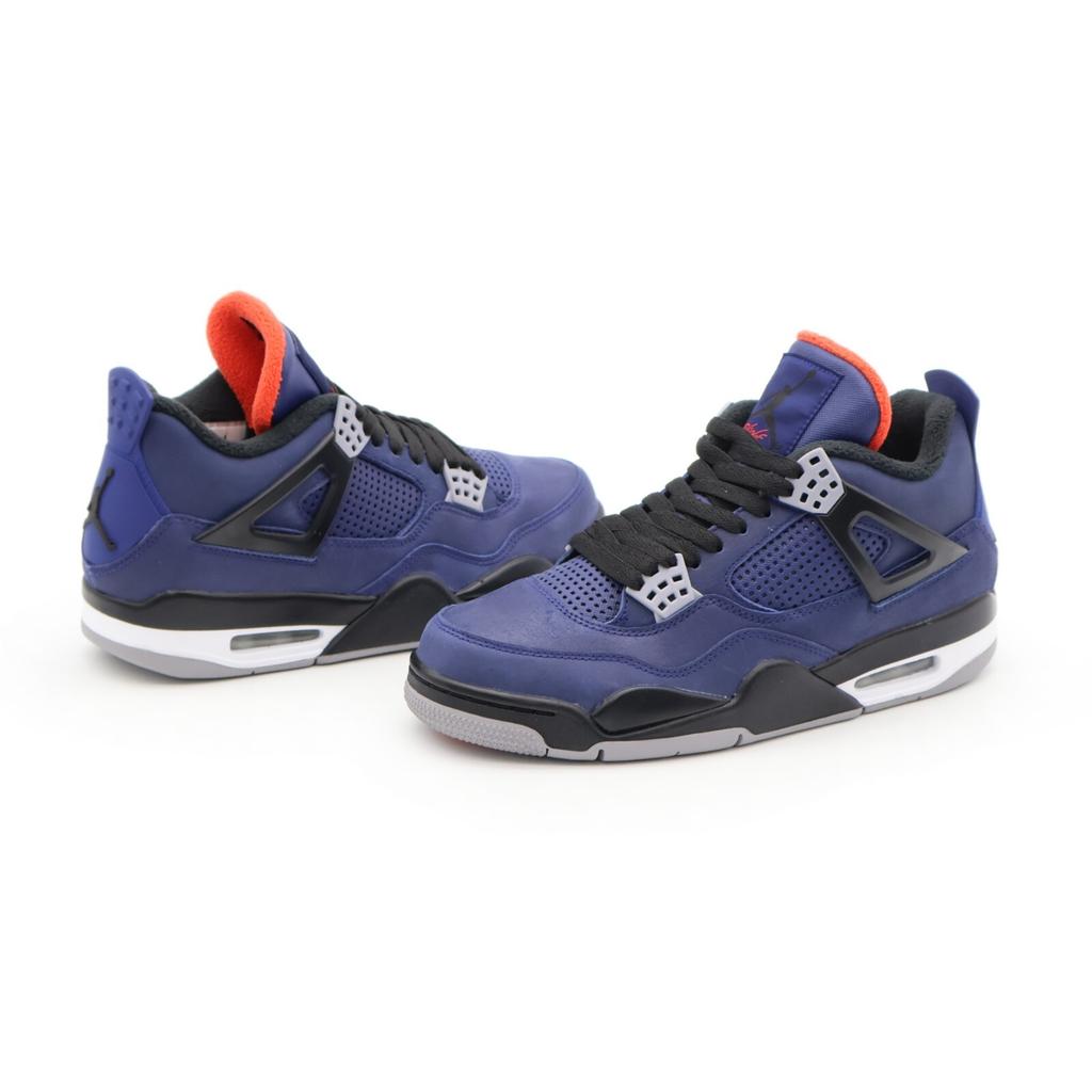 CQ9597-401 Nike Air Jordan 4 Retro Winterized Blu Fedele Bianco Nero (Uomini)