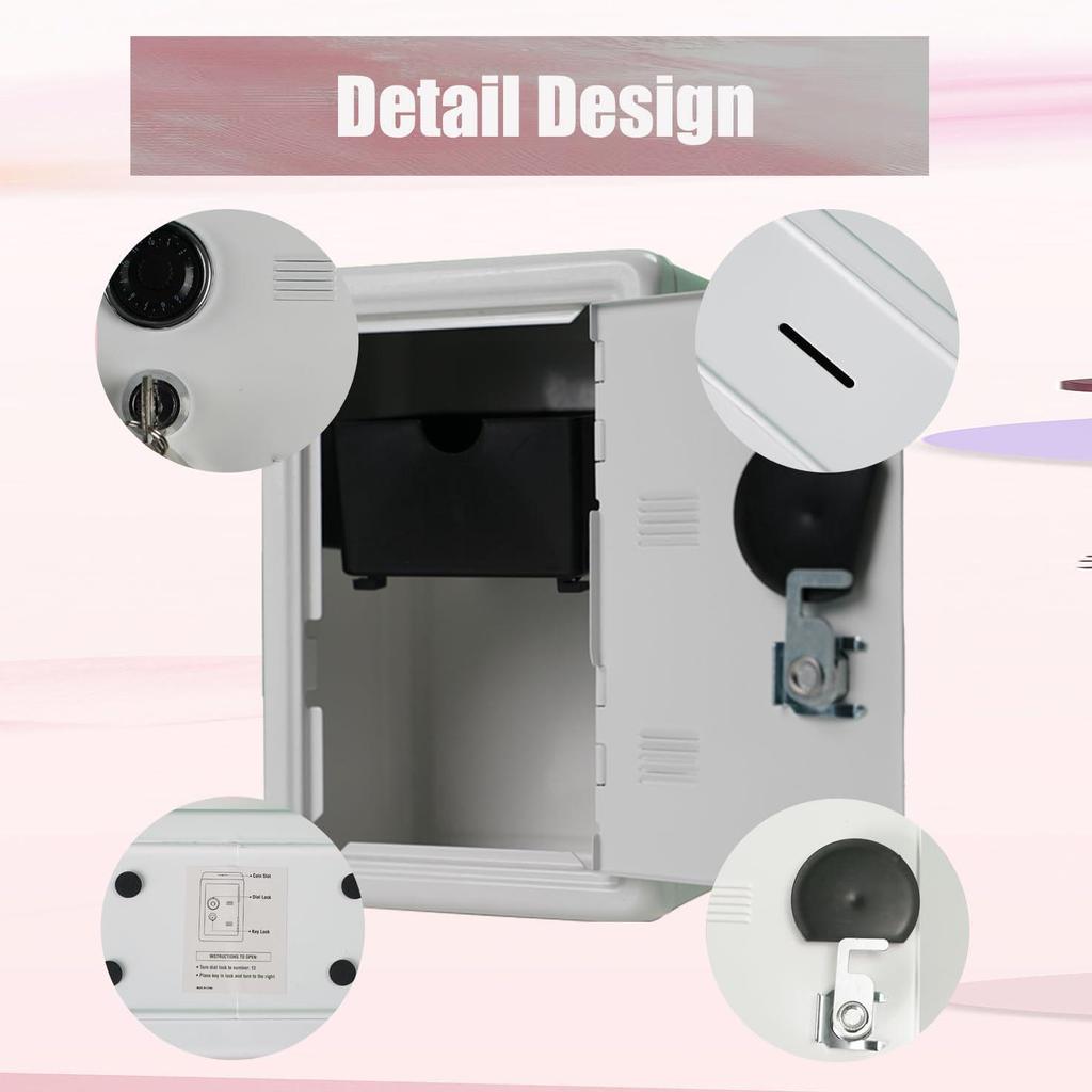 Kreatives Metall-Sparschwein: Kindersparschwein mit Schloss