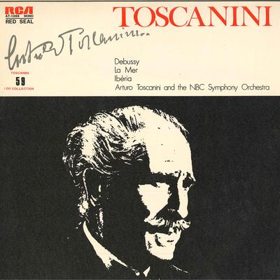 LP Schallplatte ARTURO TOSCANINI, NBC SYMPHONY ORCH - Debussy: La Mer / IBERIA AT1059 RCA Japan Klassisch Gebraucht