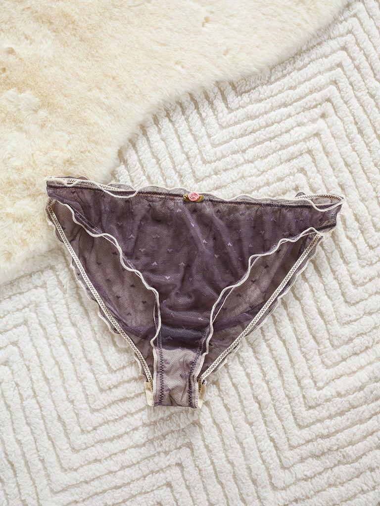 Candy Color Low-Rise Lightweight Breathable Panties for Women - Sweet Dopamine Triangle Briefs