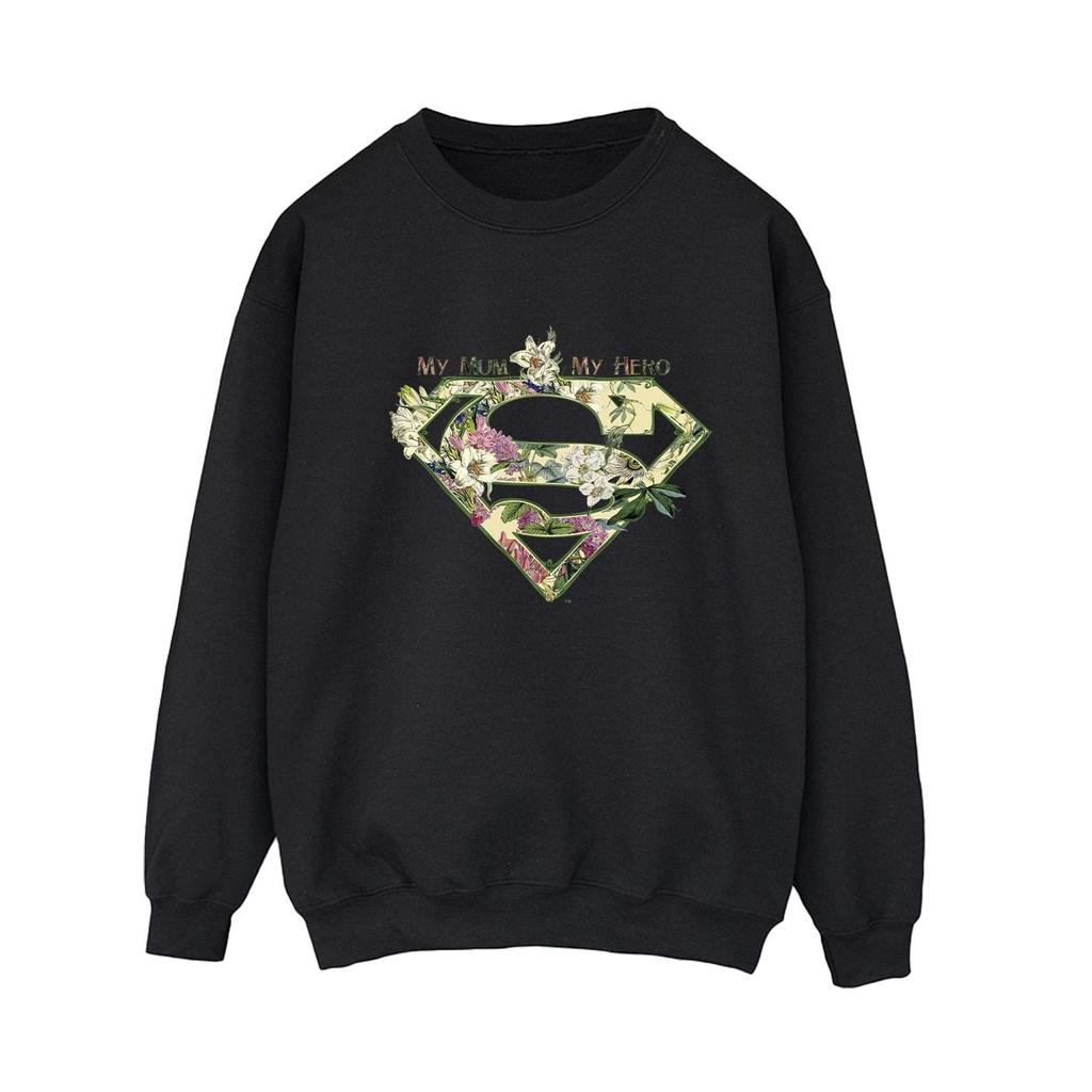 DC Comics Womens/Ladies Superman My Mum My Hero Sweatshirt