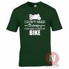 I Dont Need Therapy I Just Need To Ride My Bike TShirt Biker Motorbike Bikes