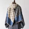 Winter Warm Cashmere Scarf For Women Luxury Pashmina Blanket Thick Shawl Wrap Neckerchief Fashion Bufanda Echarpe Poncho