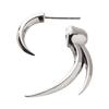 Artemis Classic Cyclone Earrings (ac-ace0154) - Men's Silver Accessories, Brand Jewelry, Silver, Silver Hoop Earrings, 925 Sterling Silver
