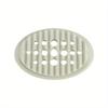 Oval Silicone Soap Dish with Self Draining Multifunctional Bathroom Storage Rack Holder for Sink Counter Organizer