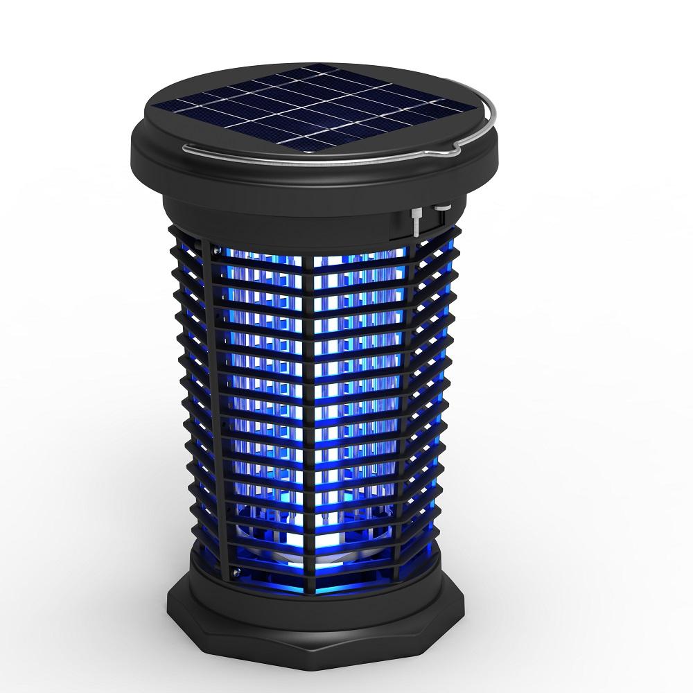 2024 Solar Mosquito Killer Lamp Repeller Outdoor Led Light Fly Killer Lamp Bug Zapper Mosquito Killer Lamp