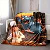 1Pc Ratatouille Adventure Blanket Soft And Comfortable Casual Warm Camping Travel Christmas Halloween Xmas Gift M928217