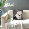 Old English Sheepdog Square Pillow Case Polyester Throw Pillow Cute Bobtail Dog Funny Cushion Covers