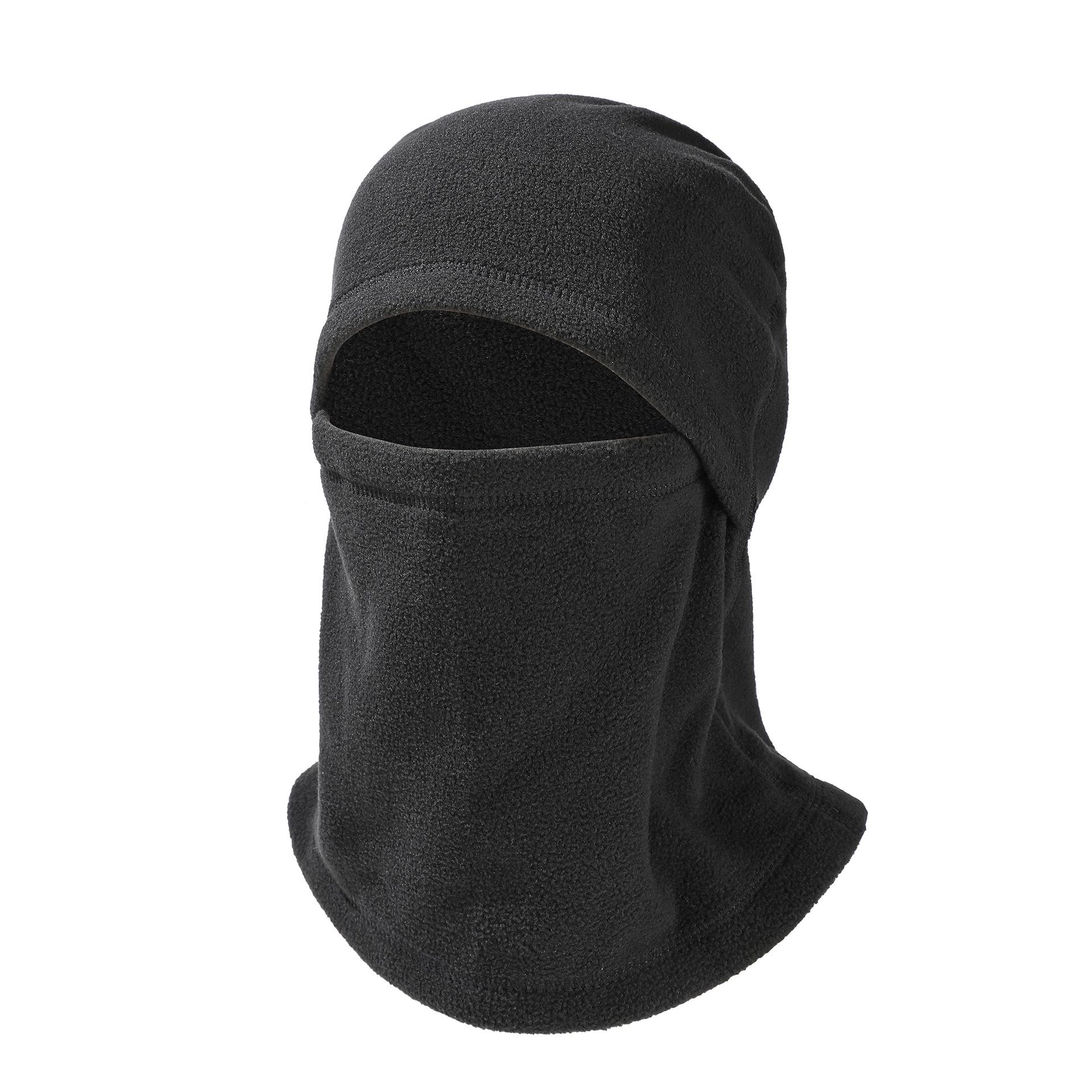 

Модная теплая шапка-шарф, интегрированный утолщенный однослойный шарф, наружная маска для защиты от холода для мужчин темно-серого