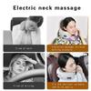 U Shaped Electric Neck Massager Shoulder Kneading Heating Massage Portable Travel Home Car Use Multifunctional Massage Pillow