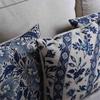 Vintage Blue And White Porcelain Printed Cushion Cover Decorative Sofa Throw Pillow Car Chair Home Decor Pillow Case