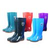 Rain Boots PVC Women's Low, Medium and High Rain Boots Winter Thermal Cotton Cover Velvet Work Rain Shoes