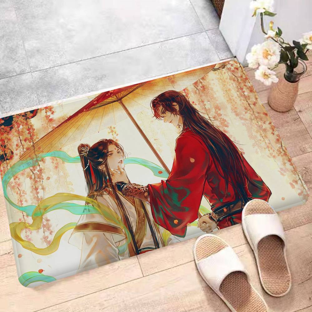 Chinese Heaven Officials Blessing Hallway Carpet Washable Non-Slip Living Room Sofa Chairs Area Mat Kitchen Doormat Area Rug
