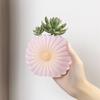 1Pc 3D Sunflower-Shaped Silicone Vase, Illustrator, Potted Plant Mold, Suitable For Diy Resin, Plaster And Clay Crafts