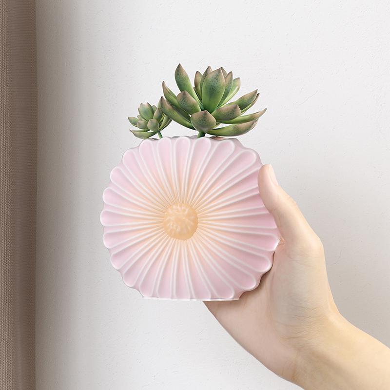 1Pc 3D Sunflower-Shaped Silicone Vase, Illustrator, Potted Plant Mold, Suitable For Diy Resin, Plaster And Clay Crafts