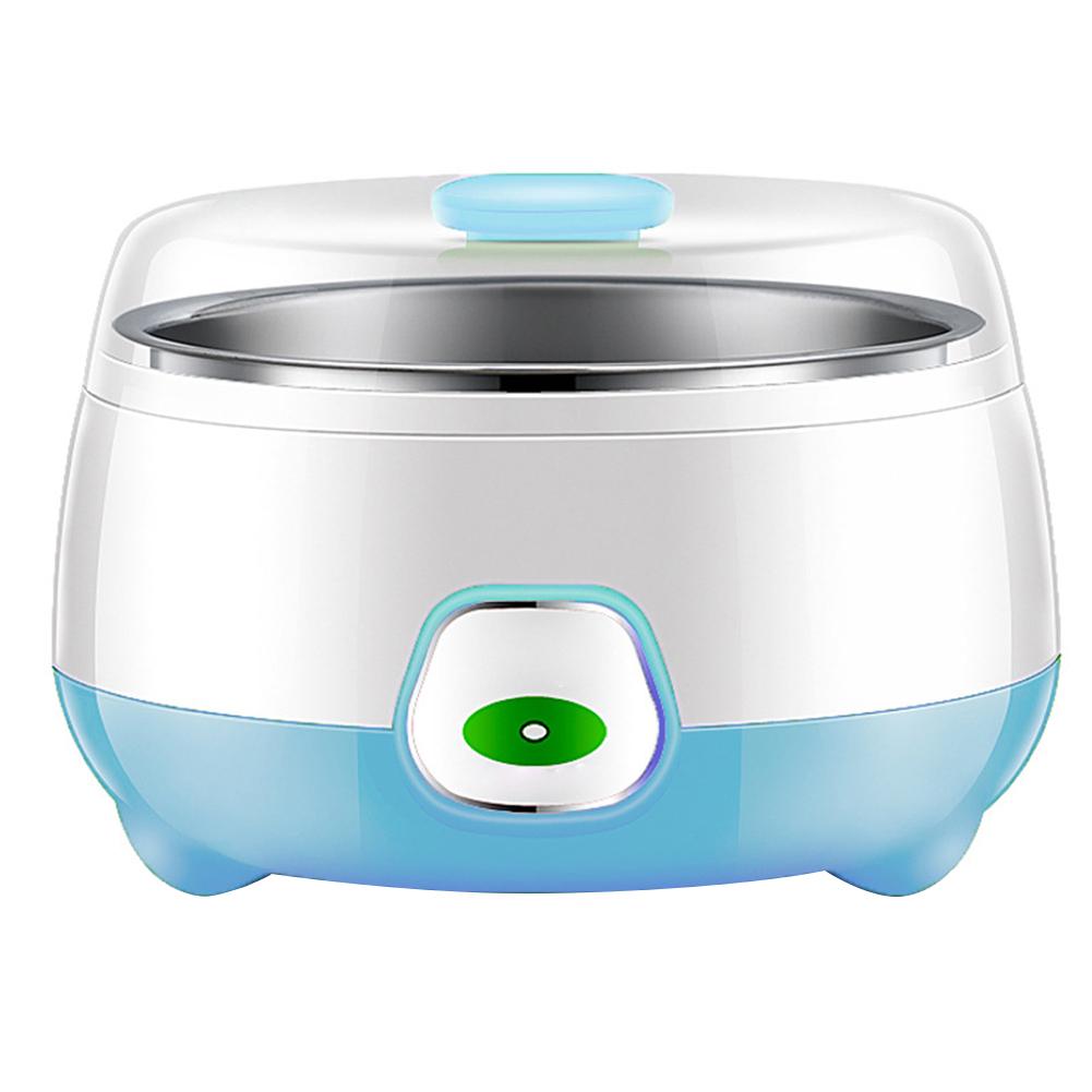 1L Automatic Yogurt Machine Multifunctional Electric Mini Yogurt Maker Stainless Steel Household Rice Wine Maker for DIY Yogurt
