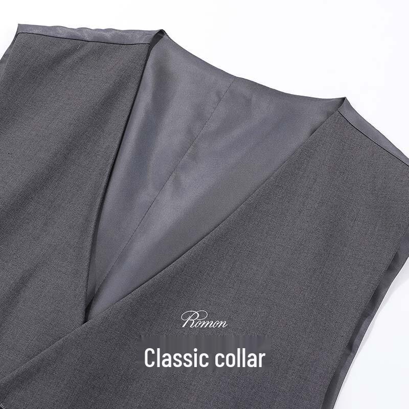 ROMON Men's Versatile Business 3-Piece Suit