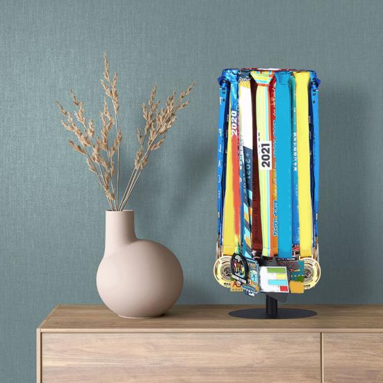 Adjustable Medal Hanger 360 Degrees Rotatable Heavy Duty Tabletop Metal Medal Running Sports