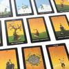 Tarot cards of sun and moon  tarot deck oracle cards board games PDF Guidebook for personal use