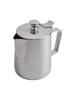 Effortless Frothing and Pouring Stainless Steel Milk Frother Jug with Lid