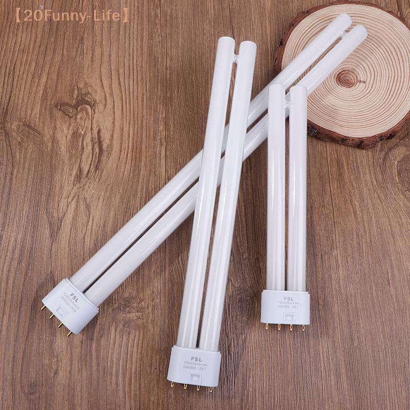 18W 24W 36W Leuchtstoffröhre Kompaktleuchtstofflampe 4 Pins Doppelschlauch Energiesparlampe T5 Sockel 4W 6W 8W UV-Lampe Röhre Ersatz