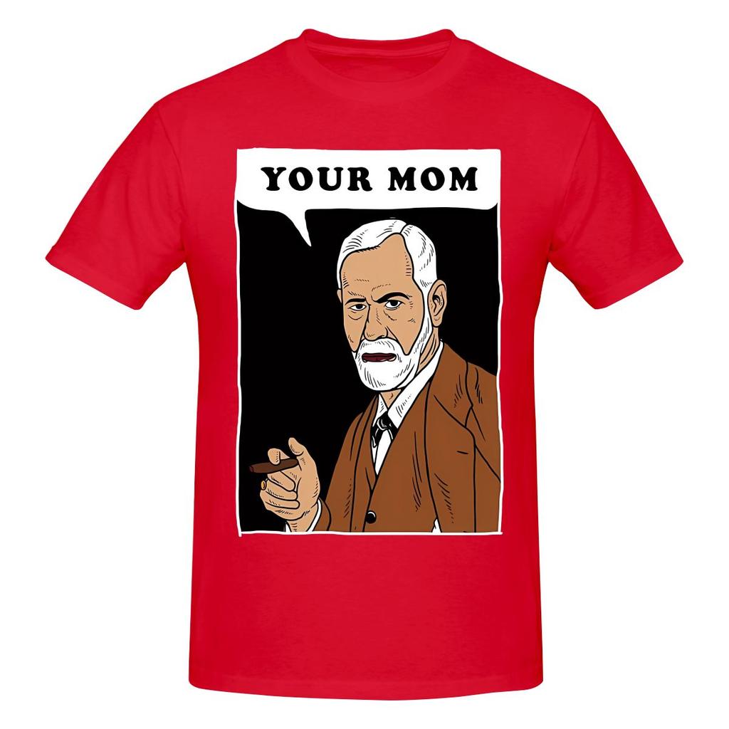 Funny Your Mom Freud Unisexs Printed Tshirt Unisex T Shirtplus Size