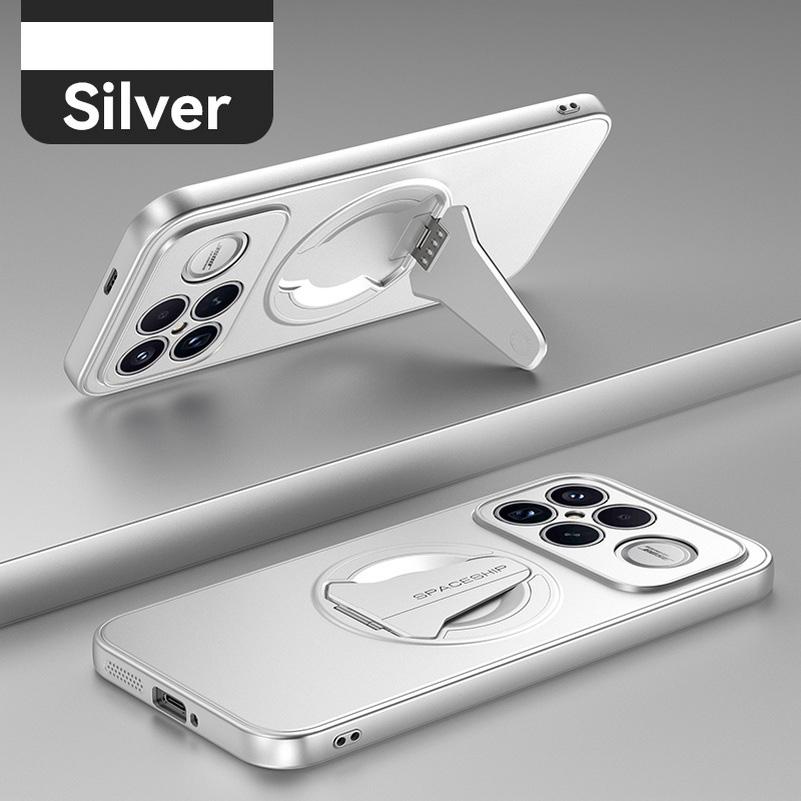 

Skin-like Frosted Feel Car Invisible Magnetic Stand Holder Case For Poco F8 Ultra F8 Pro POCO F7 Ultra F7 Pro F6 Pro X6 Cover Poco F8 ultra