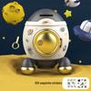 Kids' Cartoon Rocket Piggy Bank - Toy for Boys & Girls