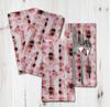 "S4Sassy Pink Ombre Tie-Dye Holiday Parties Cloth Table Linen Re-Usable Dinner Napkins Set 22 x 22""(Pack of