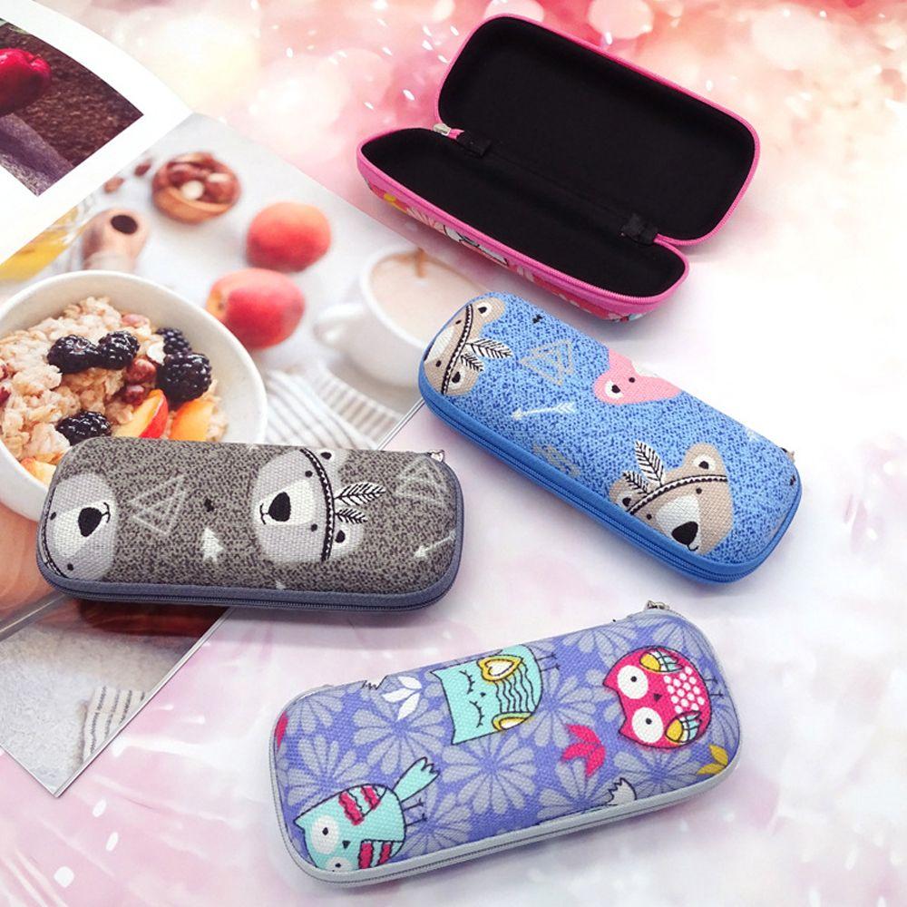 Unisex Zipper Portable Eyeglasses Case Glasses Box Glasses Holder Eyeglasses Accessories