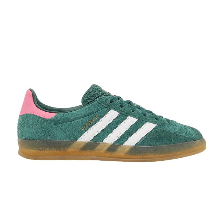 adidas Gazelle Indoor Collegiate Green Lucid Pink (Women s) 38.5