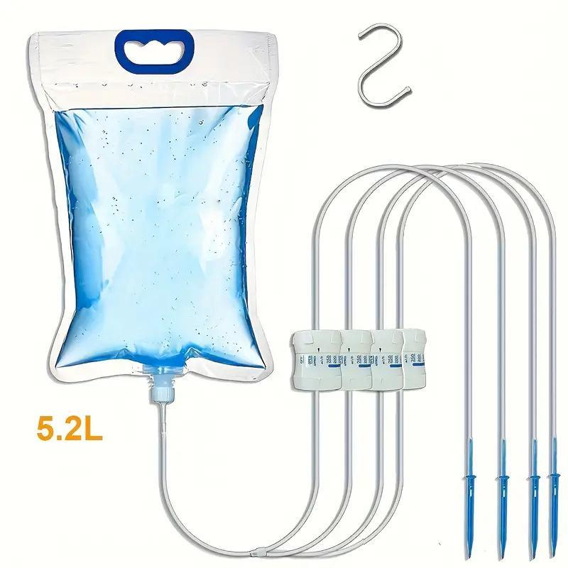 1Pcs 5.2L/6.5L Automatic Watering Device Plant Watering Bag Control Of Water Dripping Flow Water Bag Lazy Travel Dripper