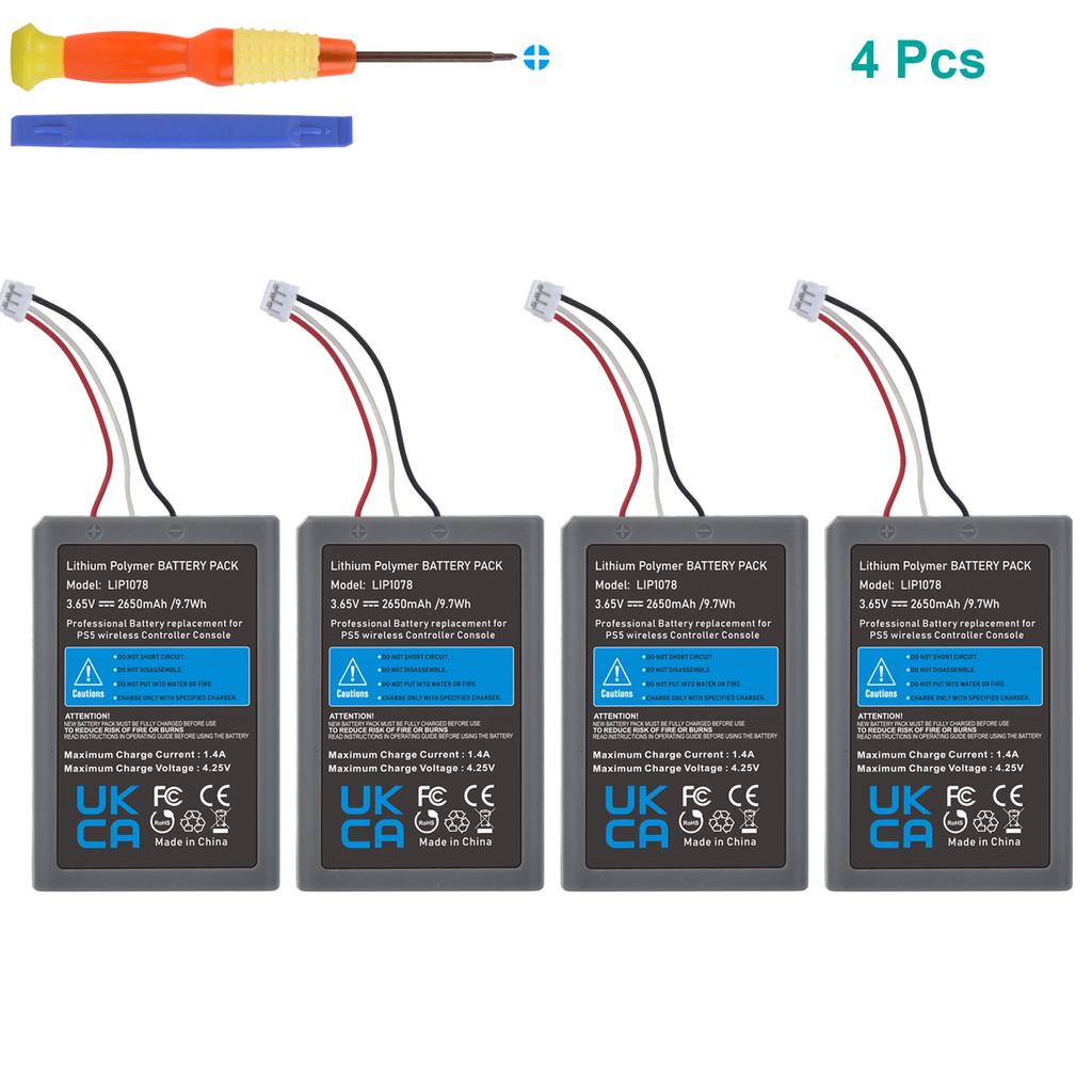 Batteria PS5 per Sony PlayStation 5 Dualsense CFI-ZCT1W CFI-ZCT1J Controller Wireless, N. Parte: LIP1708