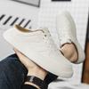 Men Casual Sneakers Shoes Anti-slip Low-top Outdoor Sports Shoes Men Lace-up Comfortable Soft Breathable Half-support Shoes Men