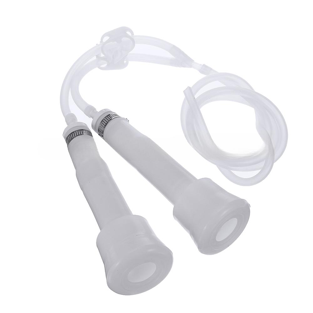 24W 5L Sheep Cow Goat Milker Stainless Steel Electric Milking Machine Stainless Steel Bucket Suction Vacuum Pump Household Milker