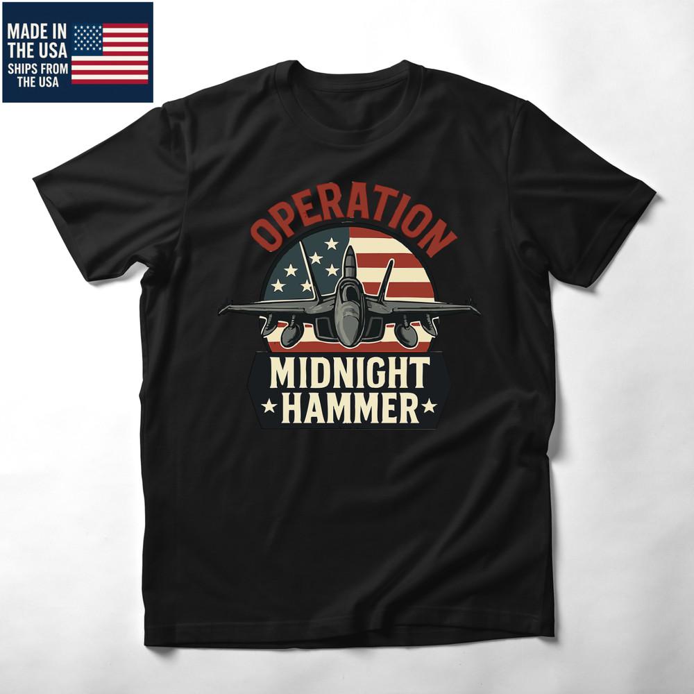 Operation Midnight Hammer Истребитель-невидимка Мужская Женская Футболка Унисекс Футболка M