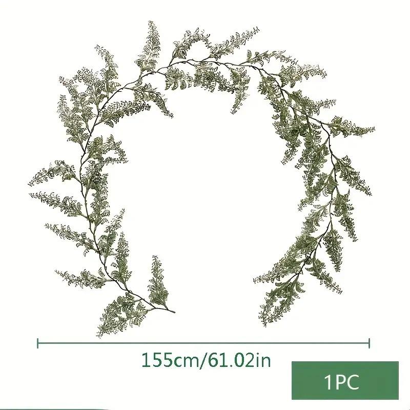 Simulation Pine Needle Vine Green Plant Pine Needle Home Wall Decoration Vine Christmas Decoration Simulation Vine