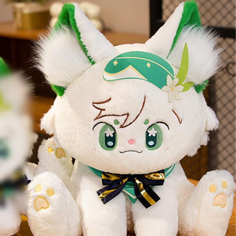 2024 Genshin Impact Lalka Kot Rozproszeni Żołnierze Poduszka Kot Mandryl Poduszka Gra Otoczenie Lalka Pluszowa Zabawka Poduszka do Spania Prezenty