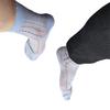 Atmungsaktive Dünne Herren-Nylon-Netzstrümpfe mit Streifenmuster für das mittlere Wadenbein Business Formelle Socken Strumpfwaren Geschenk