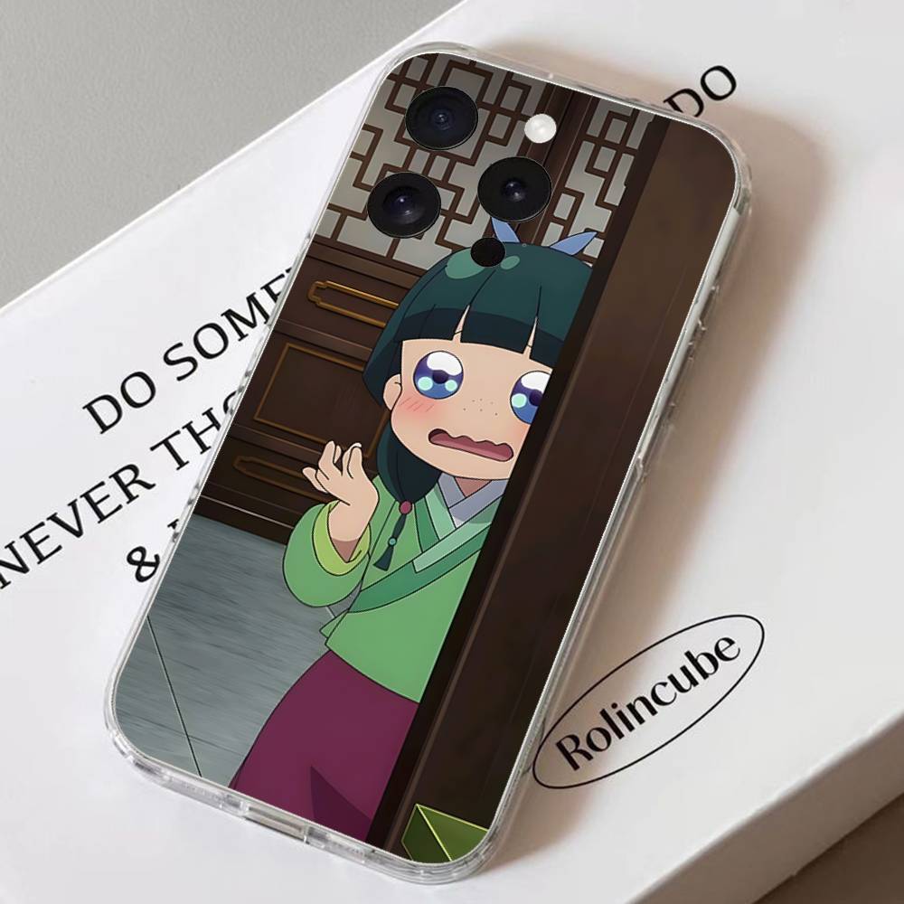 Jinshi And Maomao The A-Apothecary D-Diaries Phone Case Soft Transparent Case For IPhone 17 16 15 14 13 12 11 Pro Max Mini Plus