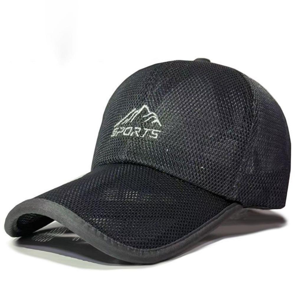 Adjustable Golf Mesh Hat Breathable Cozy Tide Hat Lightweight Mesh Baseball Cap Fishing
