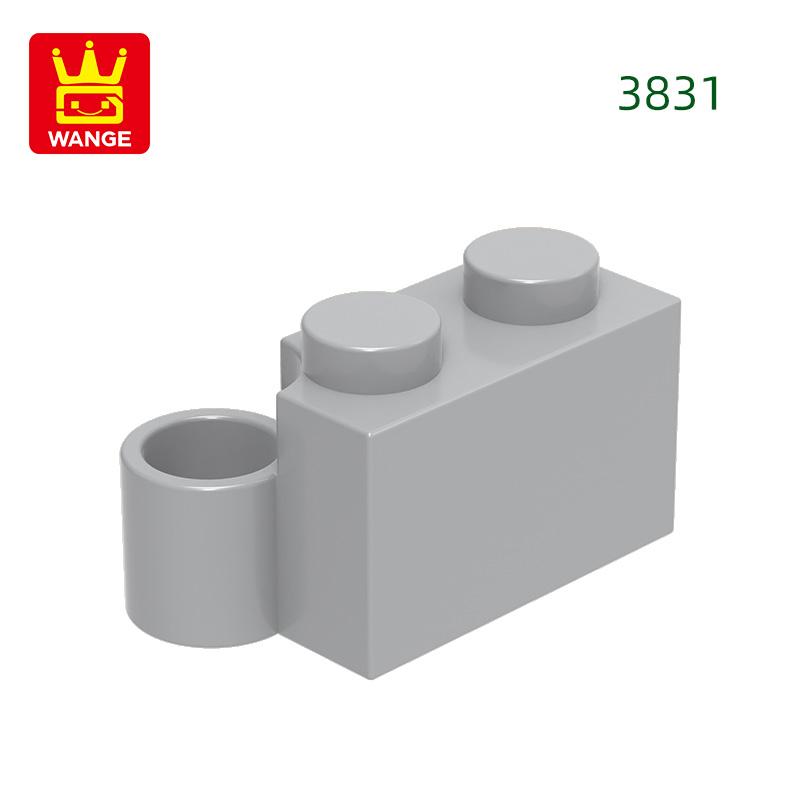 Non-Toxic 122Pcs/Lot 3831 Hinge 1X2 Lower Part Building Blocks Moc Technical Accessories Compatible With Brick Children Toys Gift Box