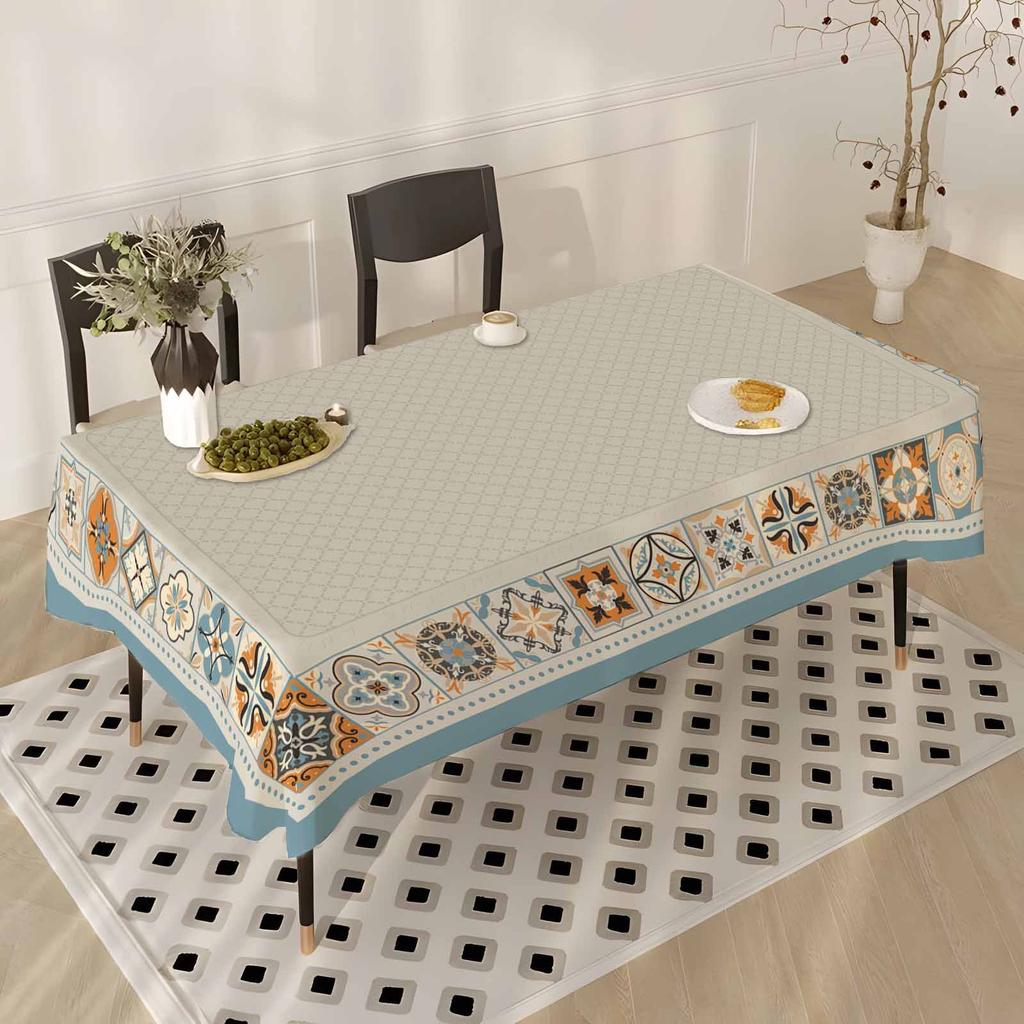 Ethnic Bohemian Tablecloth Home Decoration Fabric Dining Table Dust Decoration