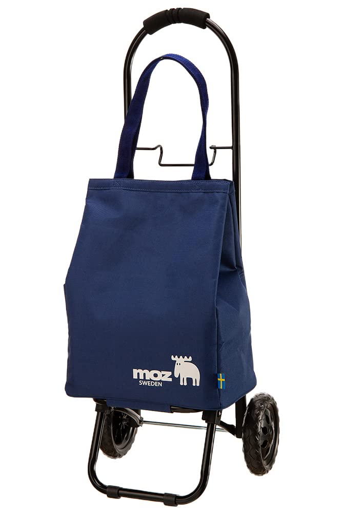 

moz Shopping Переносная тележка для покупок Легкая Стильная Крутая Хранение Большая Вместимость Сумка для переноски Сумка-холодильник Тихая Сумка-тоут