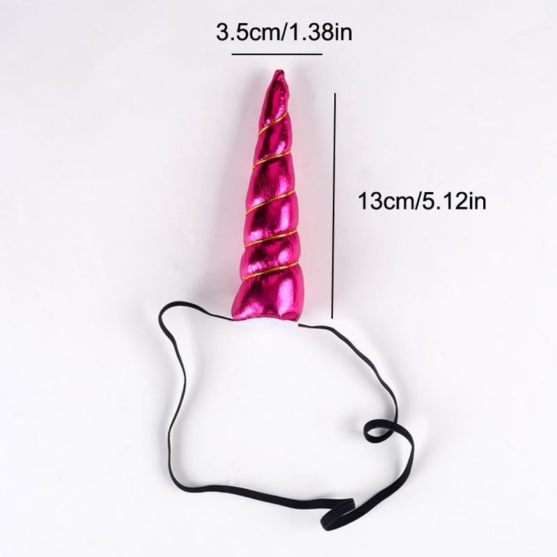 Unicorn Horse Headbands Playful Design Suitable For Equestrian Activities, Performances And Daily Outfits, Horse Gear Decoration