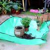 Durable 50cm-100cm Planting Mat Waterproof Reusable Transplanting Mat Foldable Soil Replacement Pad